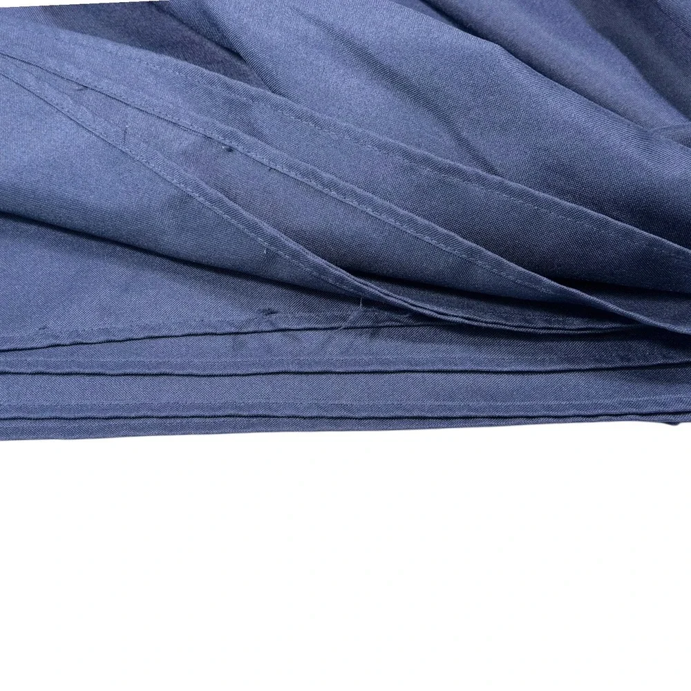84x84 Navy Blue Tablecloth Square Polyester Solid Dark Blue Classic Minimalist
